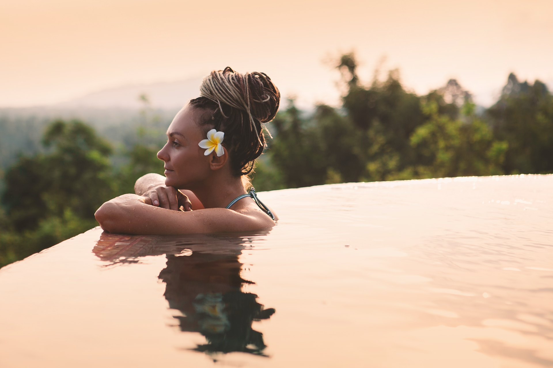 Stunning Bali resort landscape for post-surgery recovery