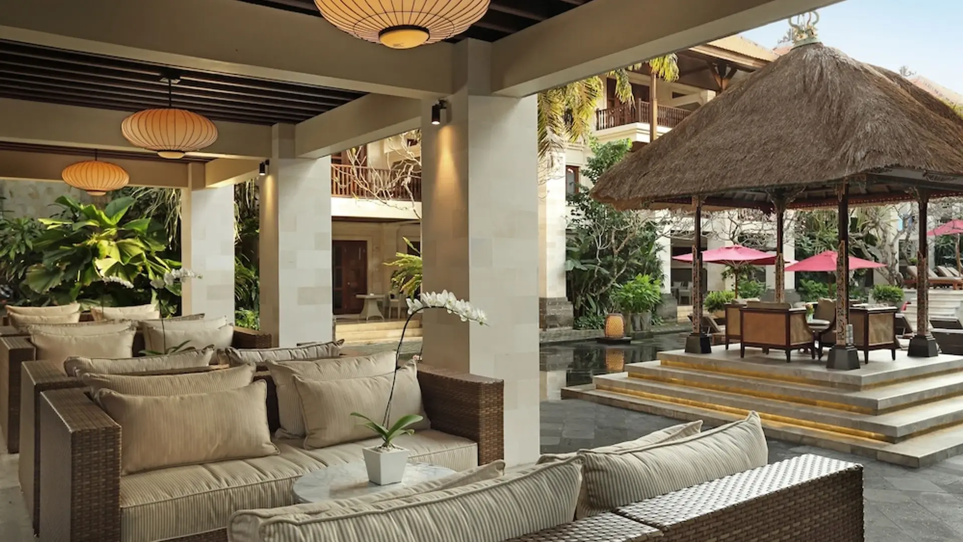 Puri Santrian Beach Resort, Sanur - Bali accommodation for recovery