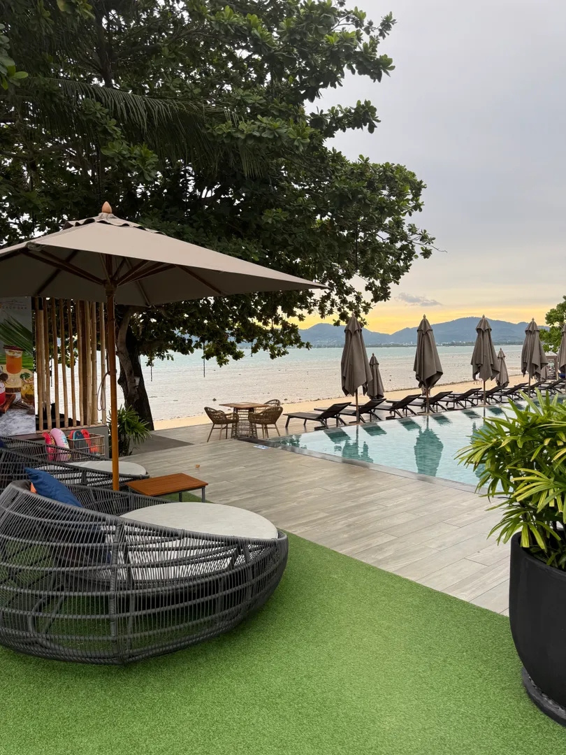 Recovering at My Beach Resort