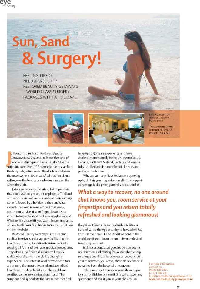 Sun, Sand & Surgery!