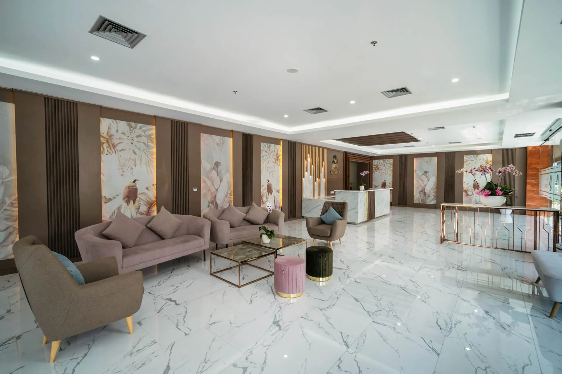 Modern accredited hospital facility in Thailand